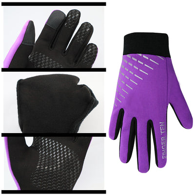 Gants d'hiver pour enfants, chauds, pour sports de plein air, écran tactile, 1 paire