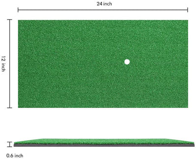 Golf-Übungs-Schlagmatte 12X24 