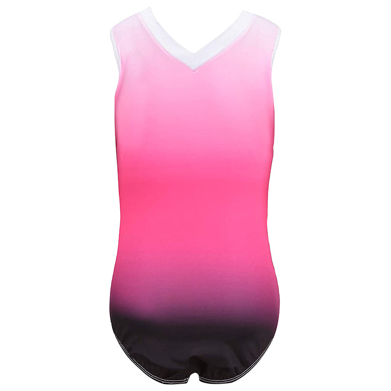 Gymnastics Leotards for Girls Sleeveless Colorful Sparkle for Kids 3-12 Years