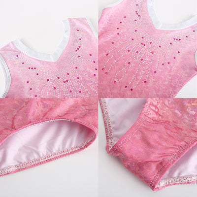 Gymnastics Leotards Sleeveless for Girls Kids