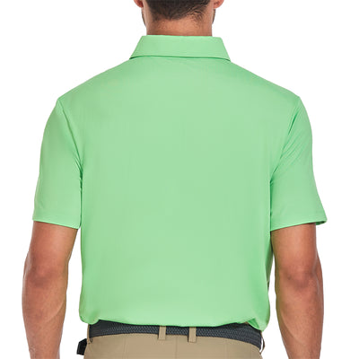 Chemise de golf à manches courtes New Performance Fit pour homme, bleu 