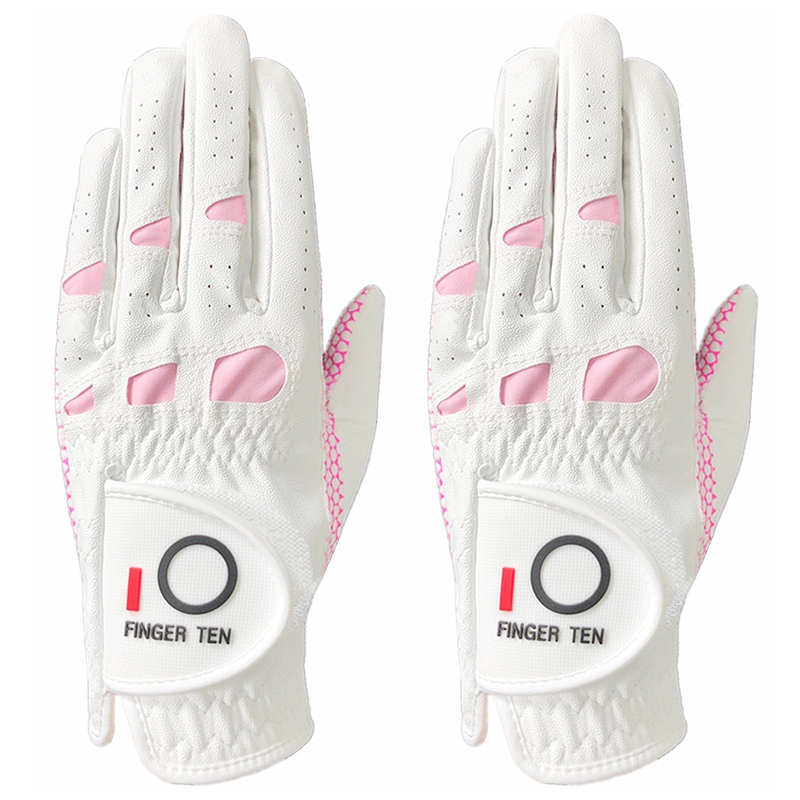 Lot de 2 gants de golf pour femme, grip toutes saisons 