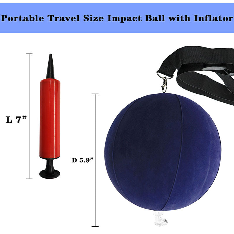 Golf Swing Trainer Ball Inflatable with Air Pump Posture Correction