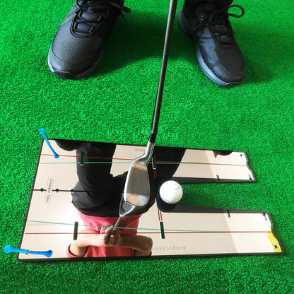 Golf Putting Mirror Alignment Training Aid