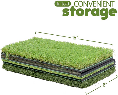 Golf Hitting Turf Mat Foldable More Sizes