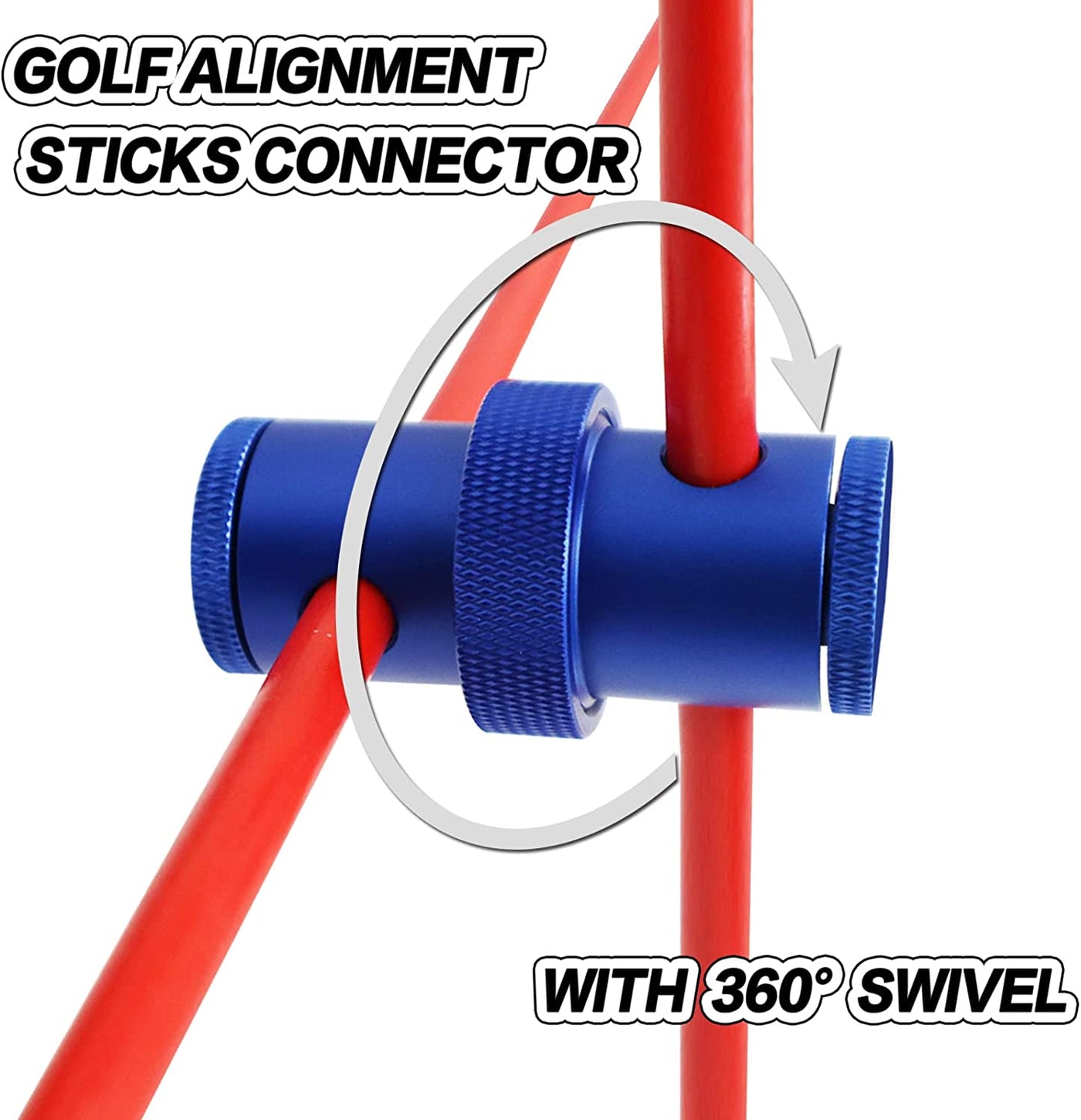 Bâtons d'alignement de golf Tiges Outils d'entraînement au swing 