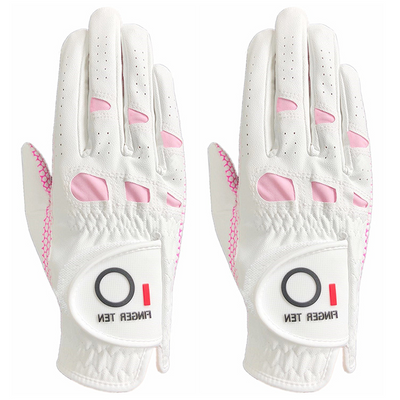 Lot de 2 gants de golf pour femme, grip toutes saisons 