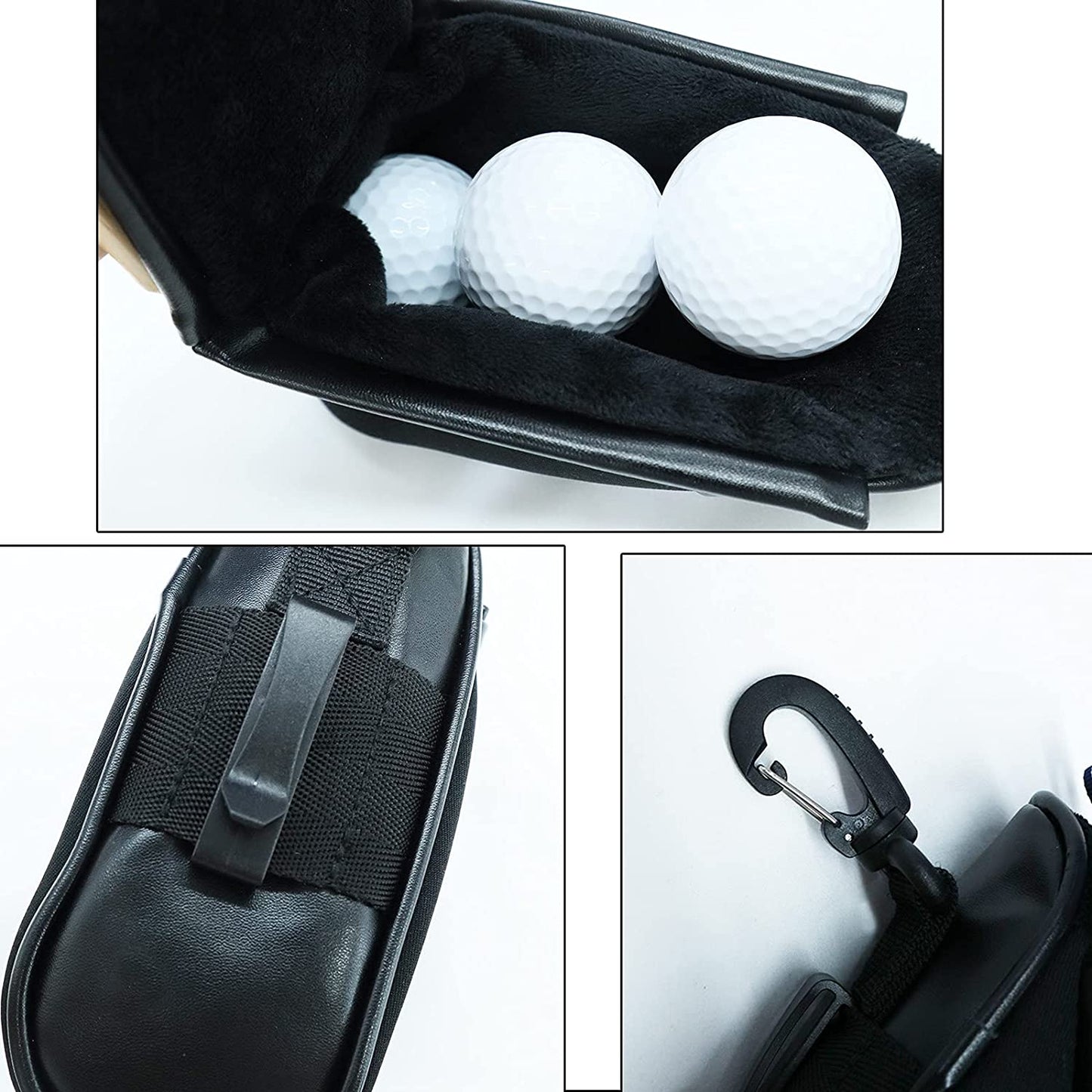 Golf Ball Holder Soft Silicone Clip