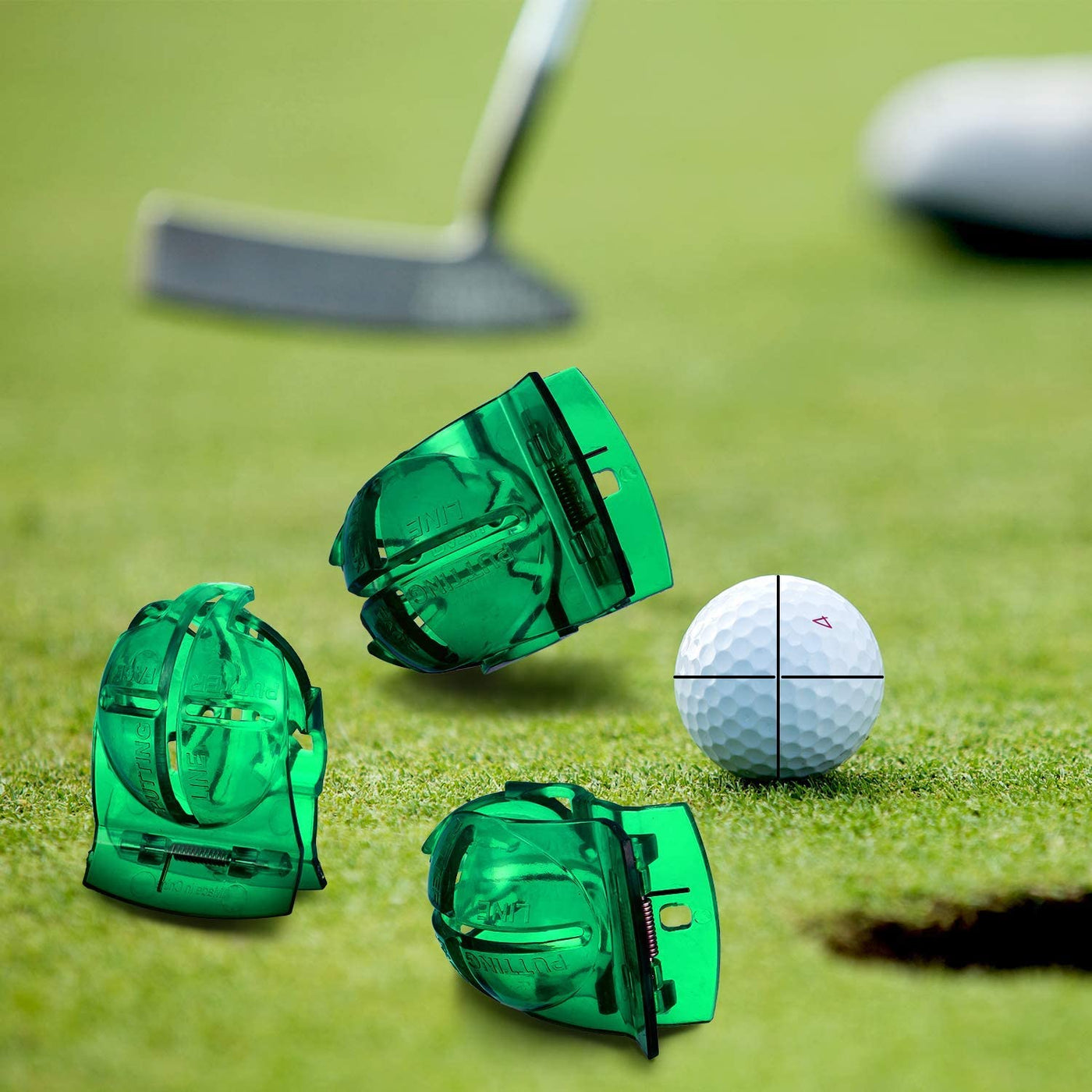 Golf Ball Line Marker Tool 4 Pack