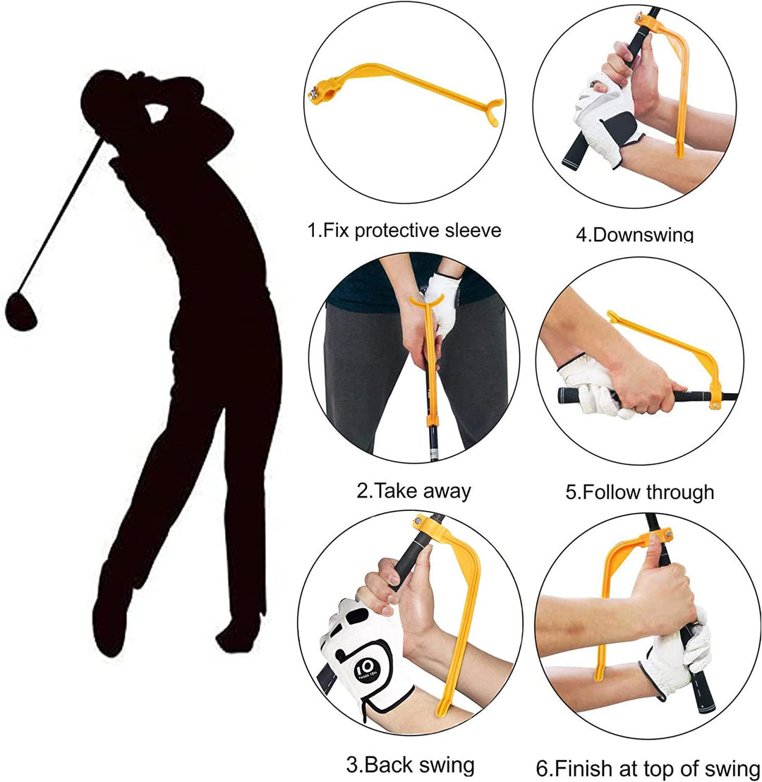 Golf Swing Trainer Ball Wrist Armband Set – FINGER TEN