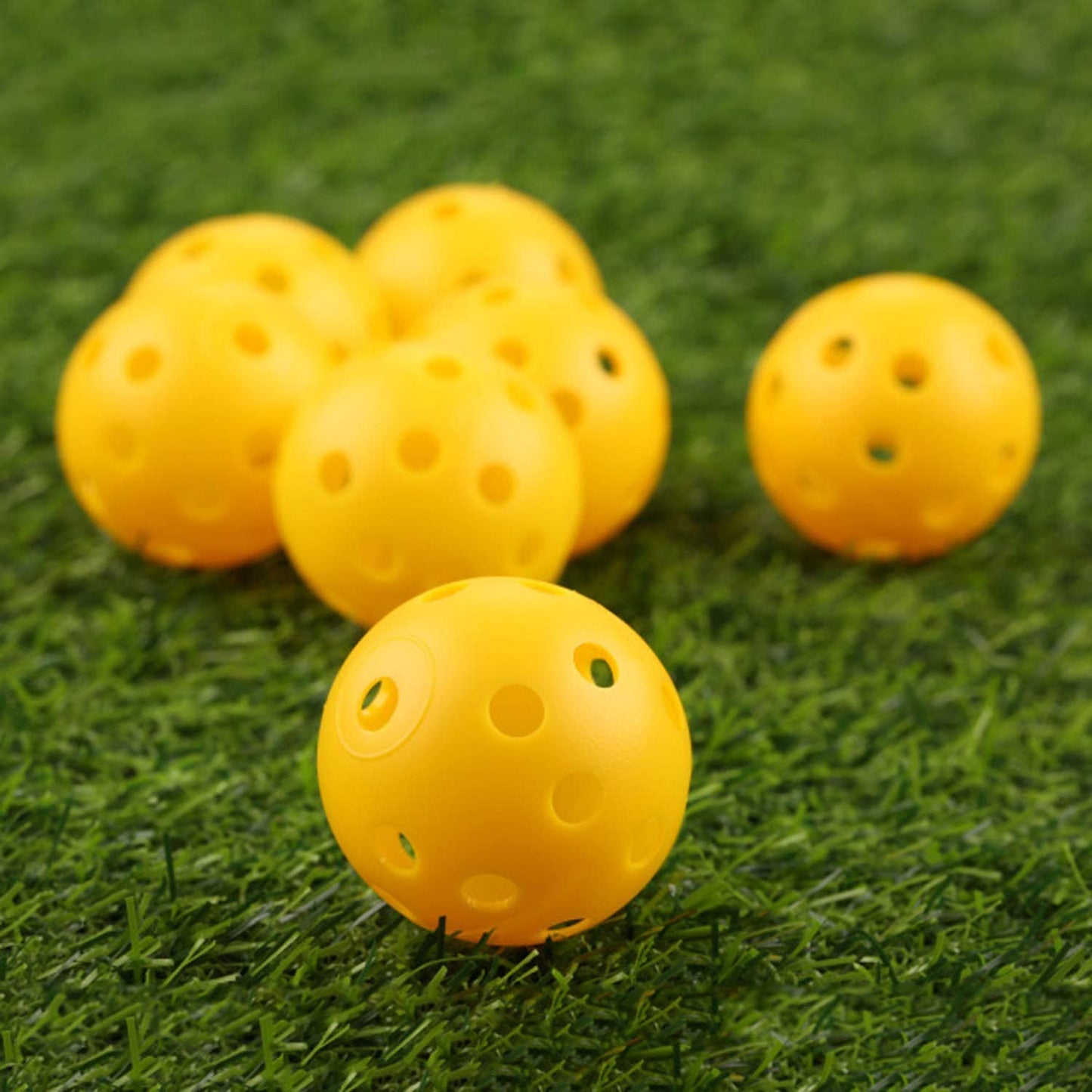 24 Pack Golf Practice Balls Plastic Colored