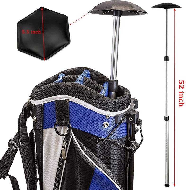 Support de bras rigide pour sac de clubs de golf 