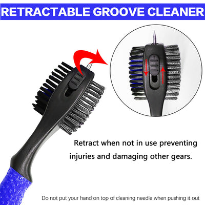 2 Pack Golf Cleaning Brush Groove Cleaner