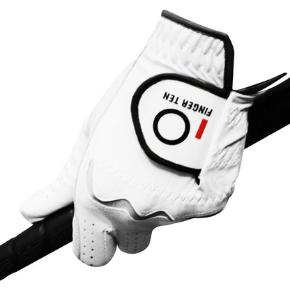 Synthetic Leather Natural Grip All Weather Golf Gloves Men 6 Pack