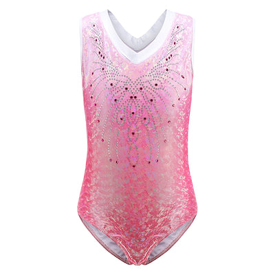 Gymnastics Leotards Sleeveless for Girls Kids