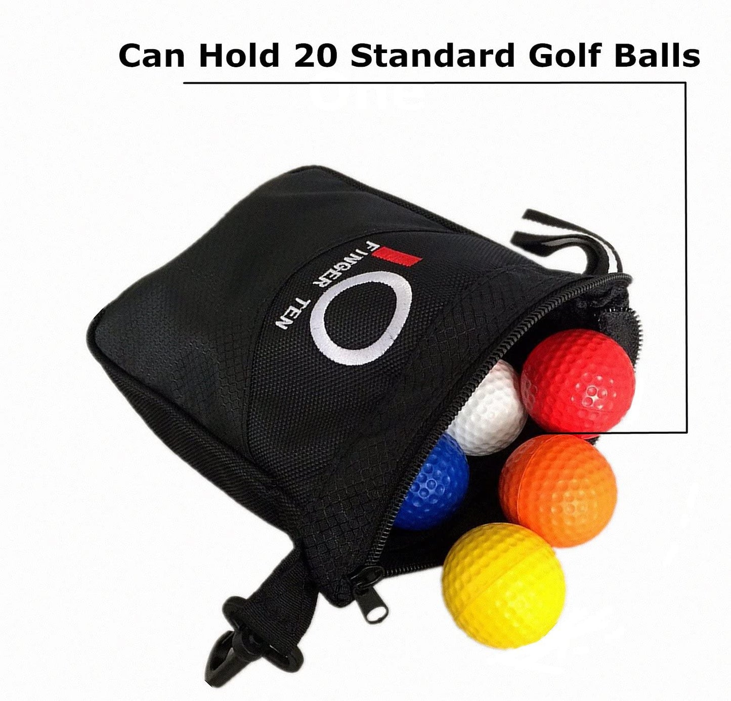 1 Pack Personalized Printed Golf Pouch Bag