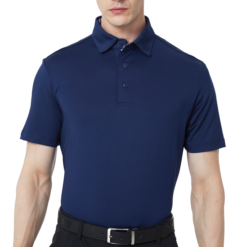 Polo de golf à manches courtes Performance Fit pour homme, rouge 