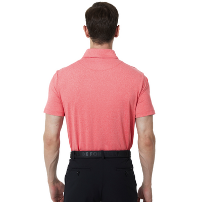 Dry Fit Kurzarm Golfshirt Herren Grau 