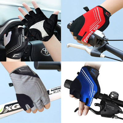 Half Finger Adult Cycling Gloves 1 Pair