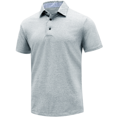 Polo de golf à manches courtes Performance Fit pour homme, rouge 