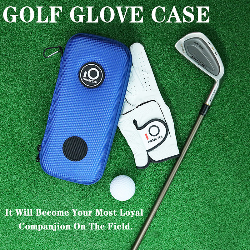 Golf Gloves Holder Case with Clip Hook