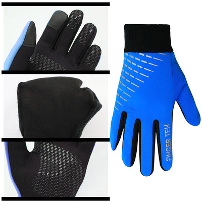 Gants d'hiver pour enfants, chauds, pour sports de plein air, écran tactile, 1 paire