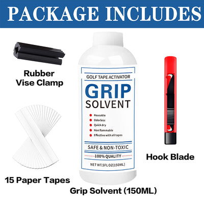 Golf Club Grip Tape Solvent Clubs Regripping Remover Tool