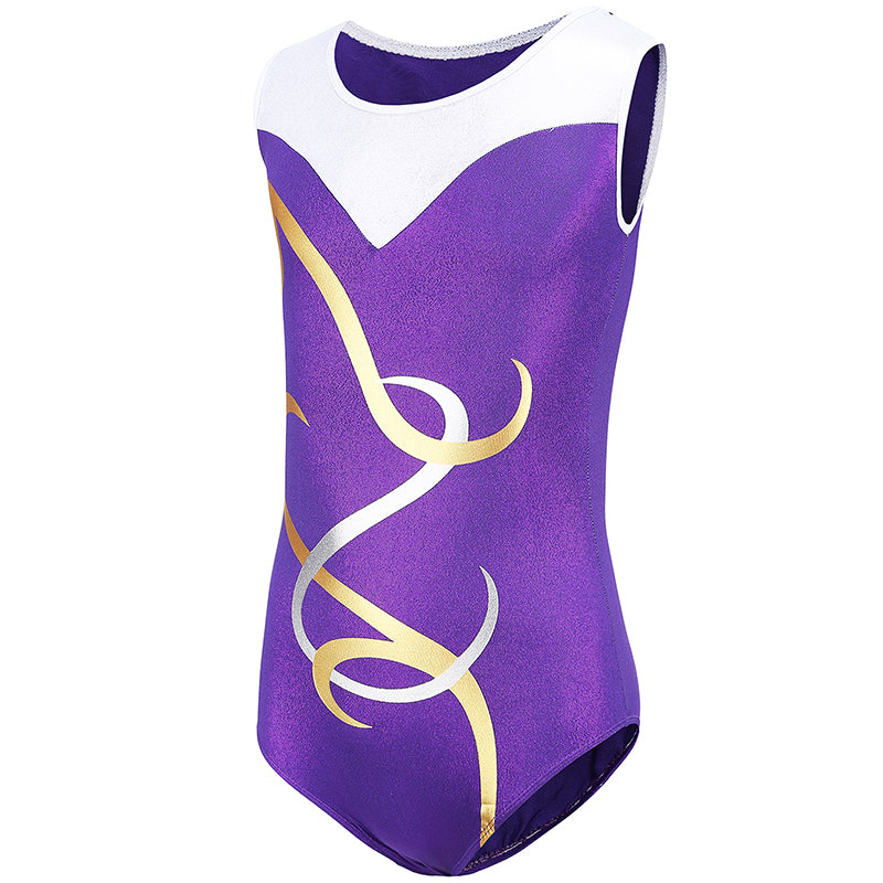 Gymnastics Leotards Sleeveless for Girls Kids