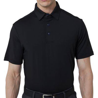 Performance Fit Short Sleeve Golf Shirt Men Red