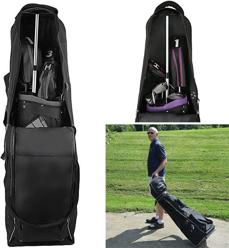 Golfschlägertasche mit steifer Armstütze 