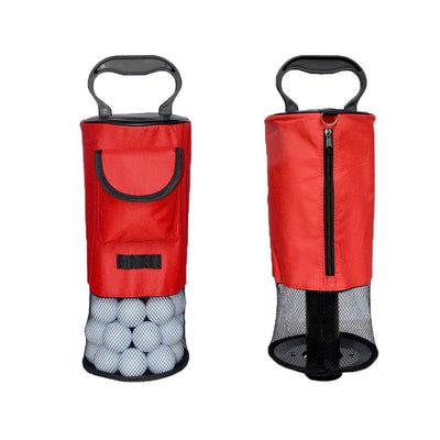 Golf Ball Retriever Portable Pocket Pick-up Shag Bag - fingertensport